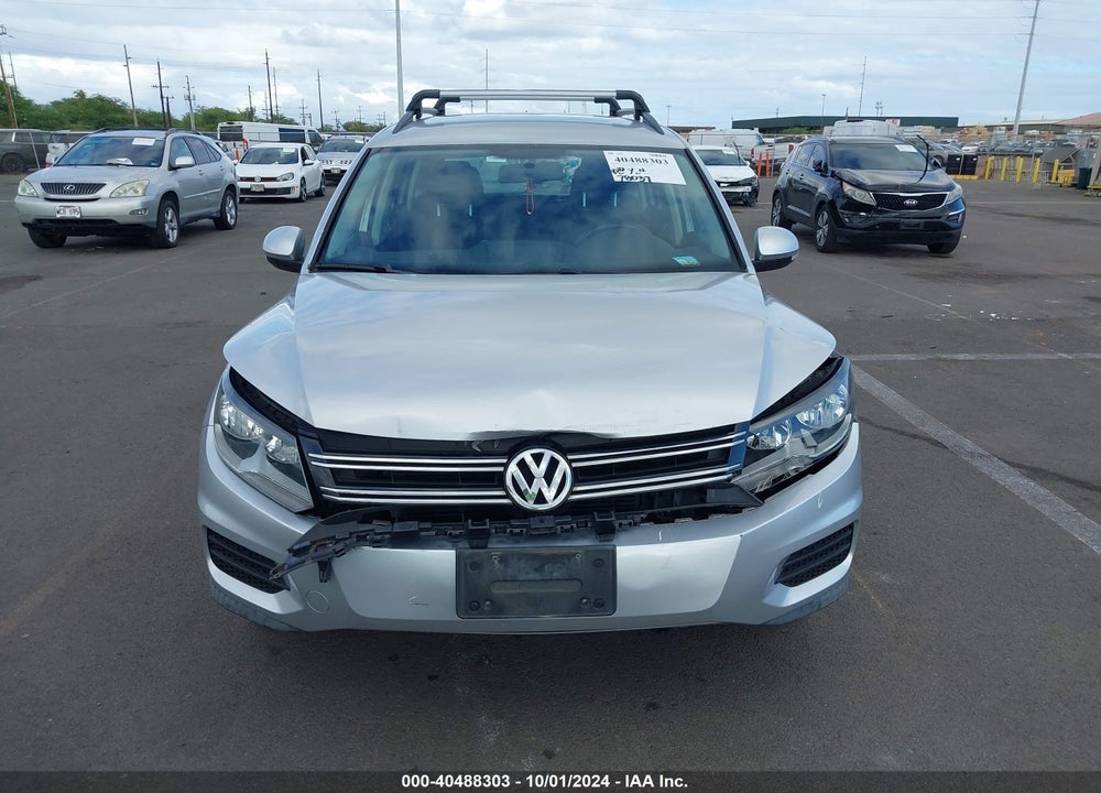 2015 VOLKSWAGEN TIGUAN S VIN: WVGAV7AX8FW551174