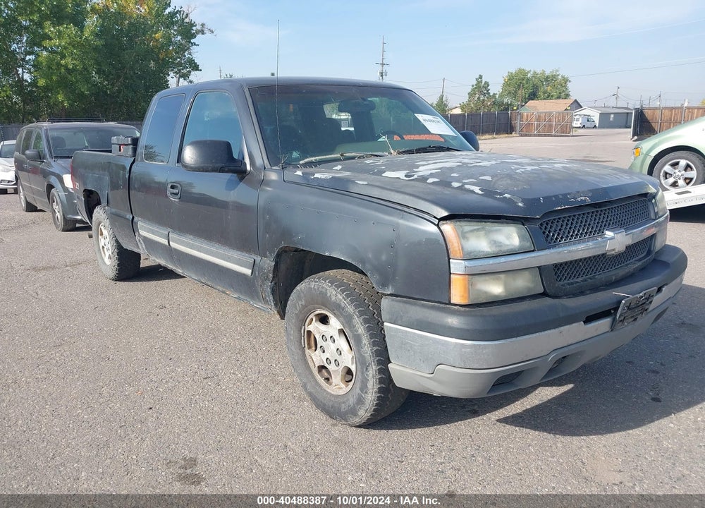 2003 CHEVROLET SILVERADO 1500 LS VIN: 2GCEK19T631207410