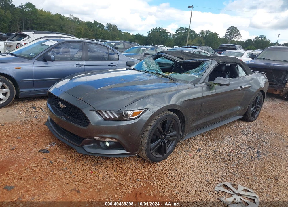 2017 FORD MUSTANG ECOBOOST PREMIUM VIN: 1FATP8UH9H5215128