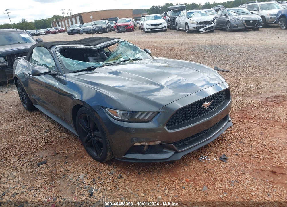 2017 FORD MUSTANG ECOBOOST PREMIUM VIN: 1FATP8UH9H5215128