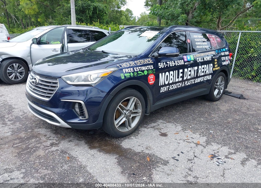 2017 HYUNDAI SANTA FE SE ULTIMATE VIN: KM8SR4HF1HU253004