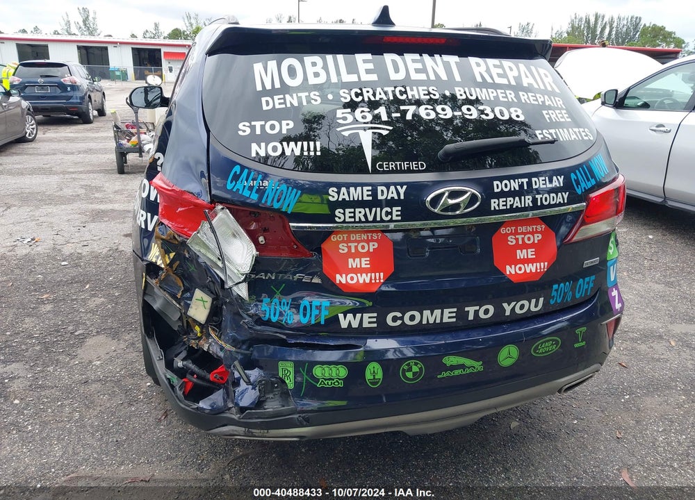 2017 HYUNDAI SANTA FE SE ULTIMATE VIN: KM8SR4HF1HU253004