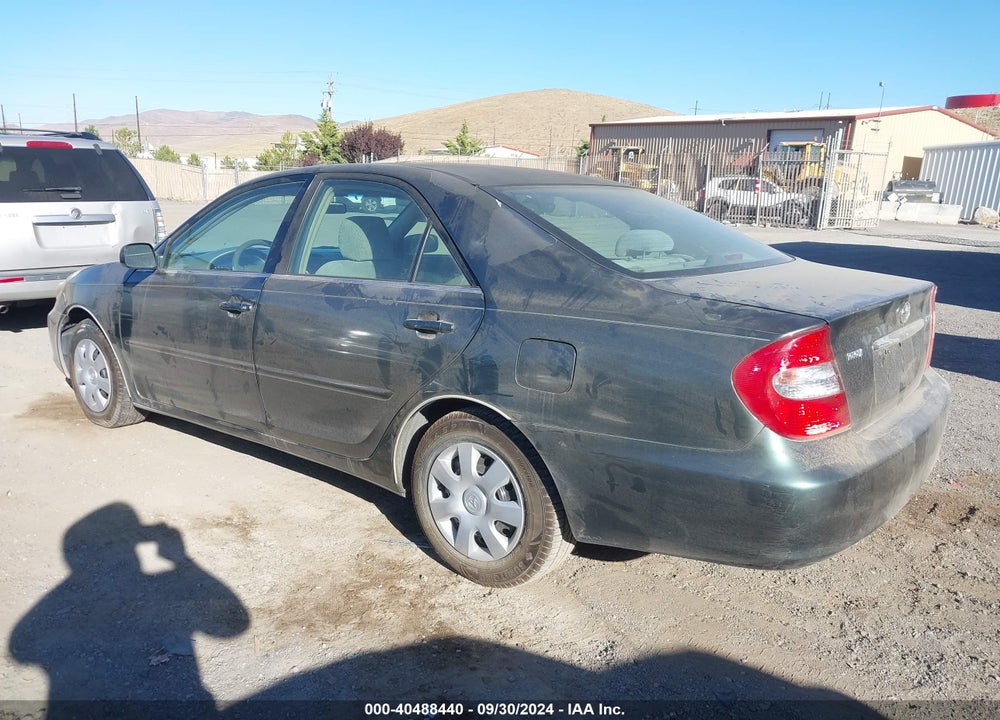 2004 TOYOTA CAMRY LE VIN: 4T1BE30KX4U345284