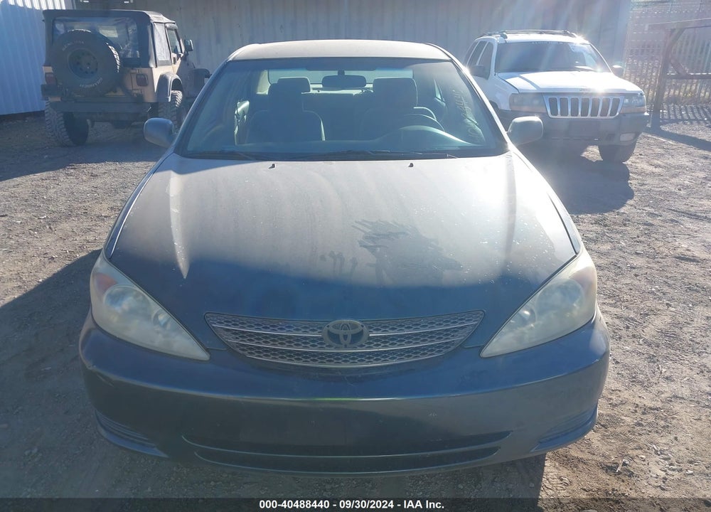 2004 TOYOTA CAMRY LE VIN: 4T1BE30KX4U345284