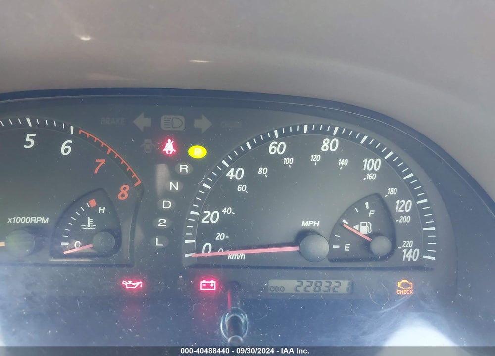 2004 TOYOTA CAMRY LE VIN: 4T1BE30KX4U345284