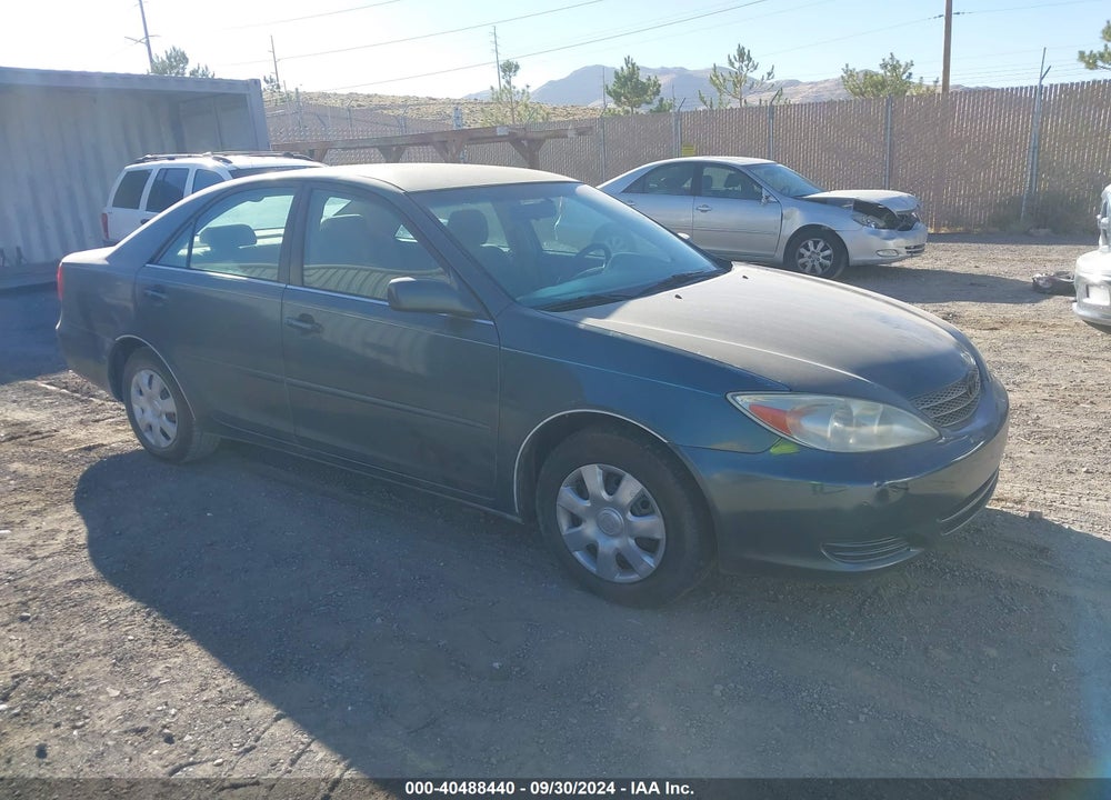 2004 TOYOTA CAMRY LE VIN: 4T1BE30KX4U345284