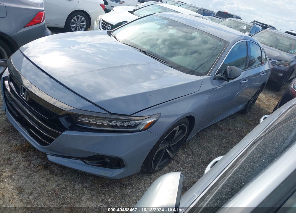 2022 HONDA ACCORD SPORT VIN: 1HGCV1F39NA066281