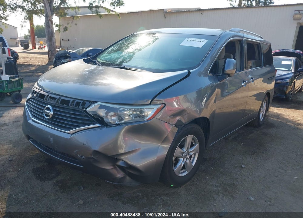 2016 NISSAN QUEST PLATINUM/S/SL/SV VIN: JN8AE2KP7G9152413