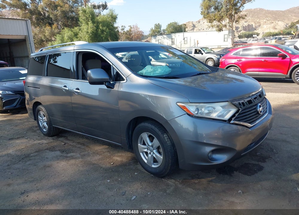 2016 NISSAN QUEST PLATINUM/S/SL/SV VIN: JN8AE2KP7G9152413
