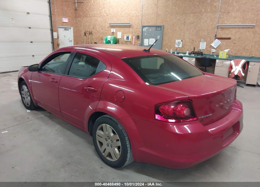 2014 DODGE AVENGER SE VIN: 1C3CDZAB7EN194157