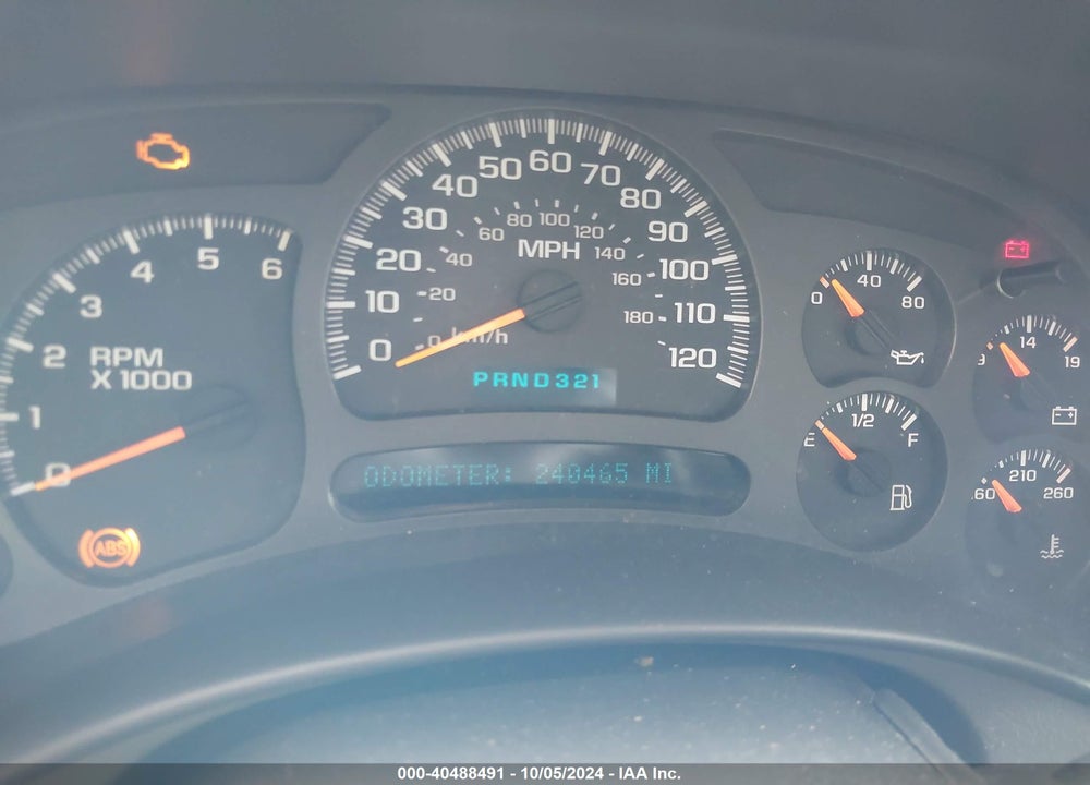 2004 CHEVROLET AVALANCHE 1500 VIN: 3GNEC12T54G251342