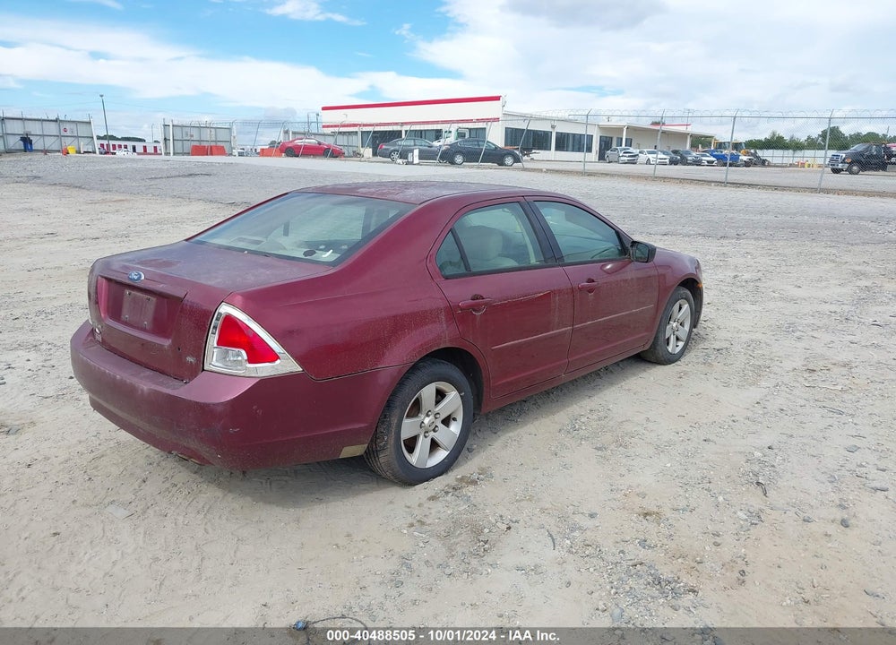 2006 FORD FUSION SE VIN: 3FAFP07Z26R129785