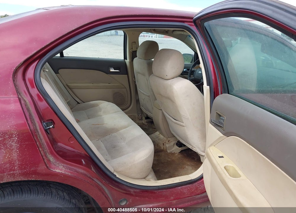 2006 FORD FUSION SE VIN: 3FAFP07Z26R129785