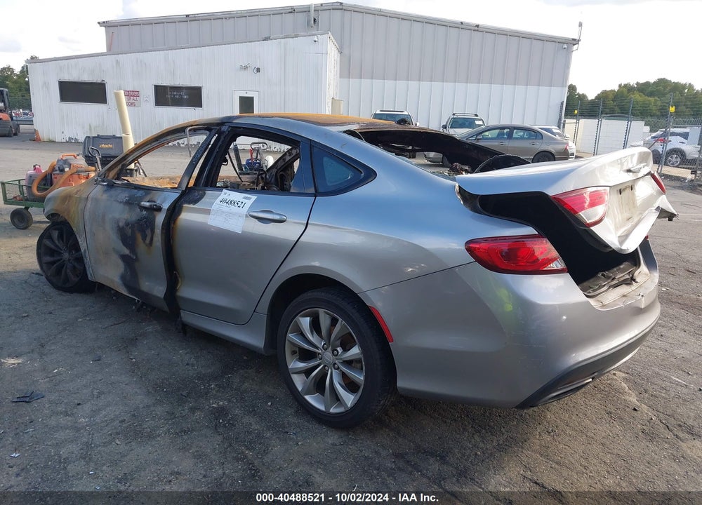 2015 CHRYSLER 200 S VIN: 1C3CCCBB4FN681929