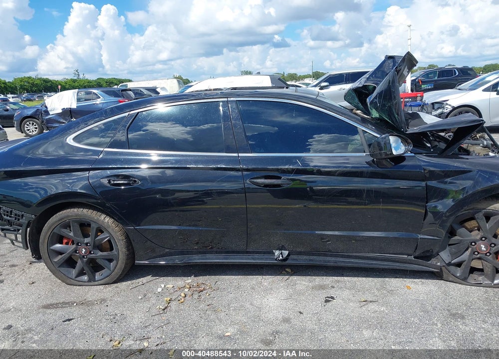 2022 HYUNDAI SONATA N LINE NIGHT EDITION VIN: 5NPEK4JC3NH147780