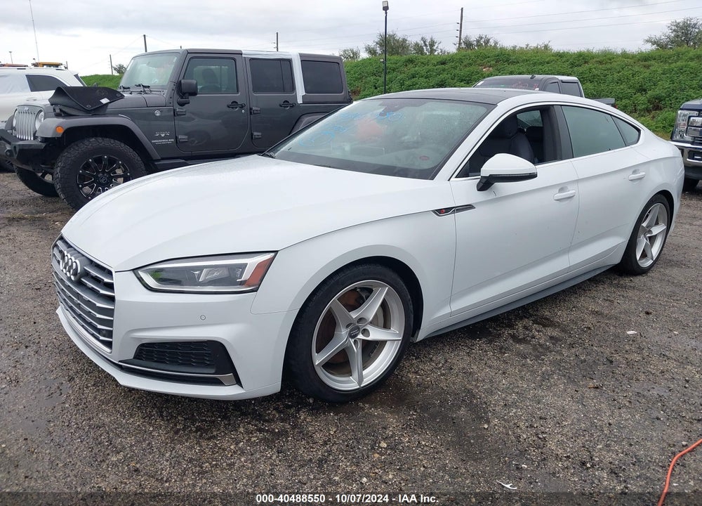 2018 AUDI A5 2.0T PREMIUM VIN: WAUENCF51JA135783