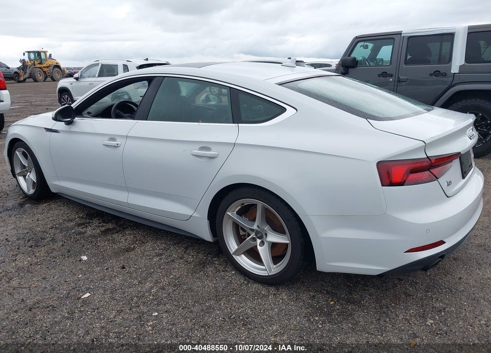 2018 AUDI A5 2.0T PREMIUM VIN: WAUENCF51JA135783