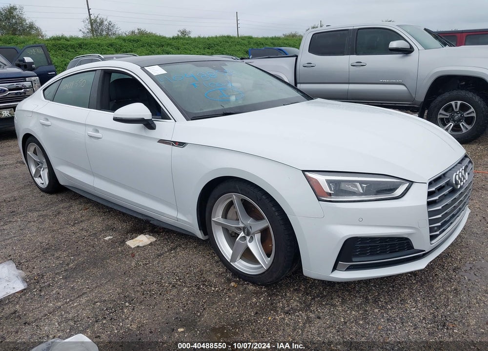 2018 AUDI A5 2.0T PREMIUM VIN: WAUENCF51JA135783