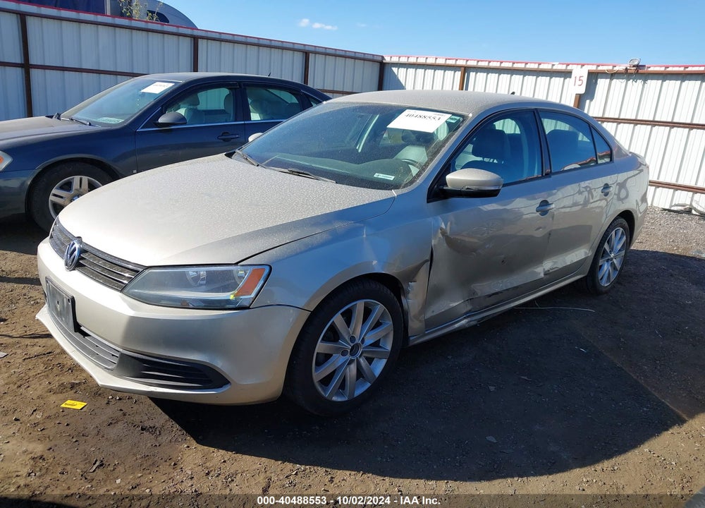2014 VOLKSWAGEN JETTA 1.8T SE VIN: 3VWD17AJXEM280400
