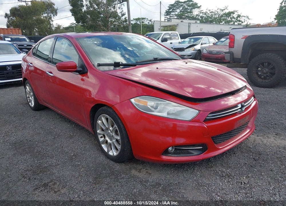 2013 DODGE DART LIMITED VIN: 1C3CDFCA4DD124669