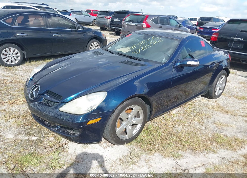 2006 MERCEDES-BENZ SLK 280 VIN: WDBWK54F56F096261