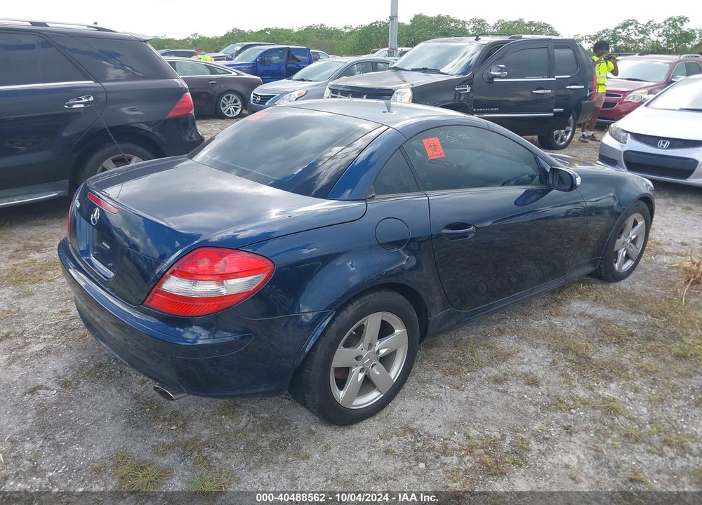 2006 MERCEDES-BENZ SLK 280 VIN: WDBWK54F56F096261