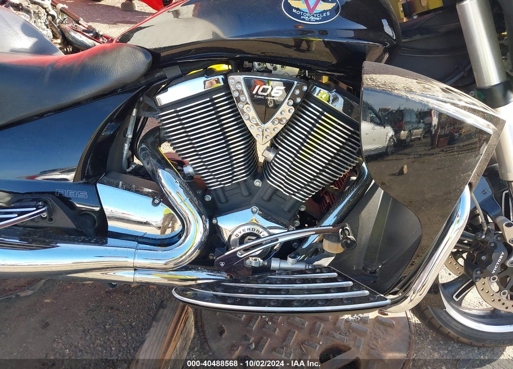 2012 VICTORY MOTORCYCLES CROSS COUNTRY TOUR VIN: 5VPTW36N7C3010755