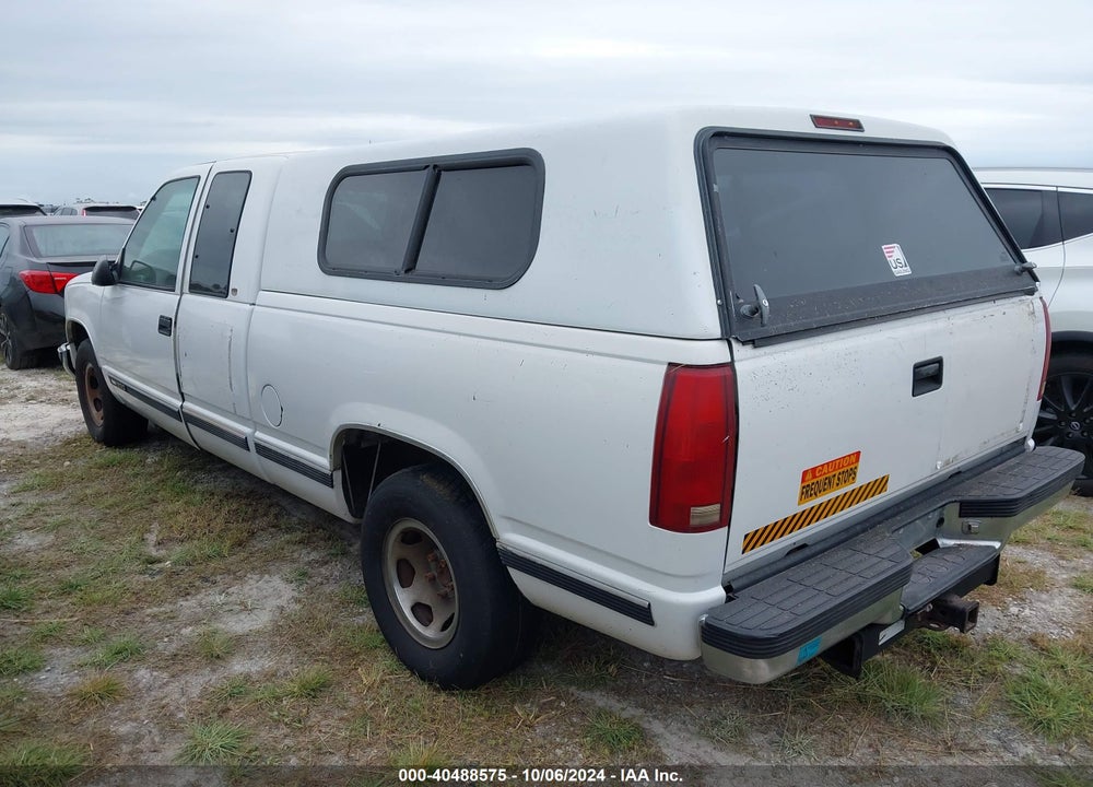 1997 GMC SIERRA 1500 SL WIDESIDE VIN: 2GTEC19R4V1532934