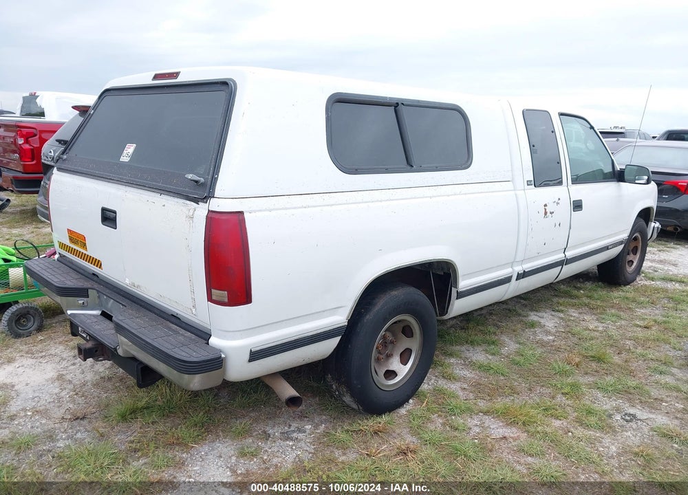 1997 GMC SIERRA 1500 SL WIDESIDE VIN: 2GTEC19R4V1532934