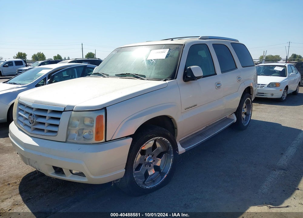 2002 CADILLAC ESCALADE STANDARD VIN: 1GYEK63N12R210657