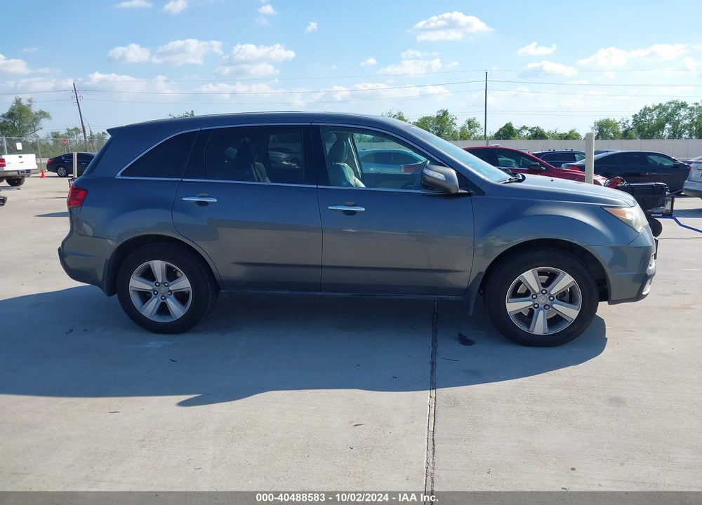 2010 ACURA MDX VIN: 2HNYD2H22AH501228