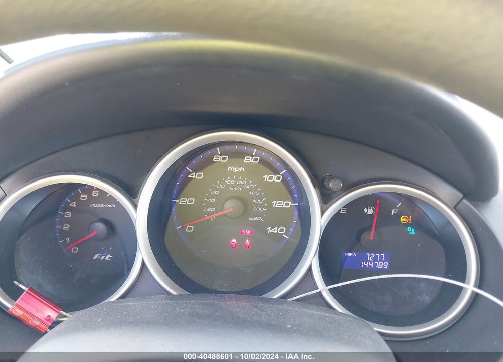 2008 HONDA FIT VIN: JHMGD37468S002640