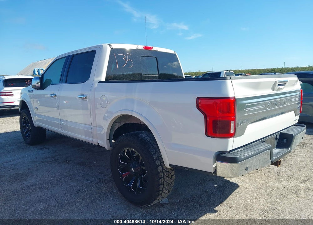 2020 FORD F-150 KING RANCH VIN: 1FTEW1C48LFB99423