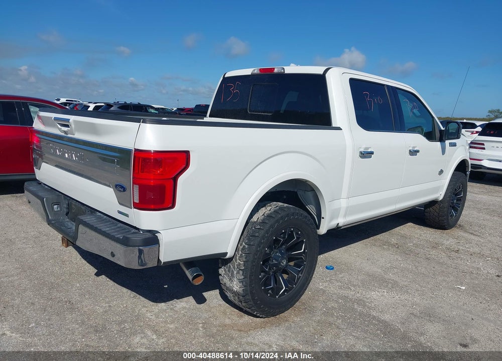 2020 FORD F-150 KING RANCH VIN: 1FTEW1C48LFB99423