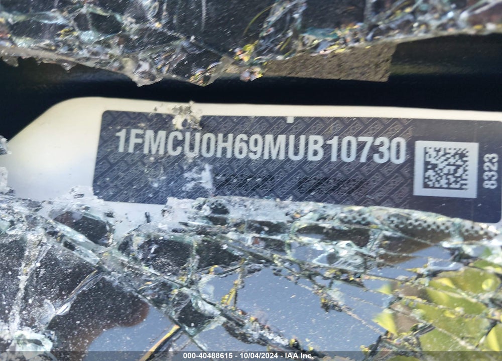 2021 FORD ESCAPE SEL VIN: 1FMCU0H69MUB10730