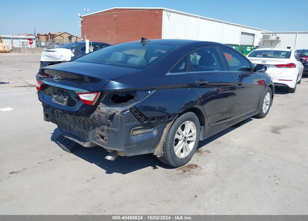 2014 HYUNDAI SONATA GLS VIN: 5NPEB4AC9EH910594