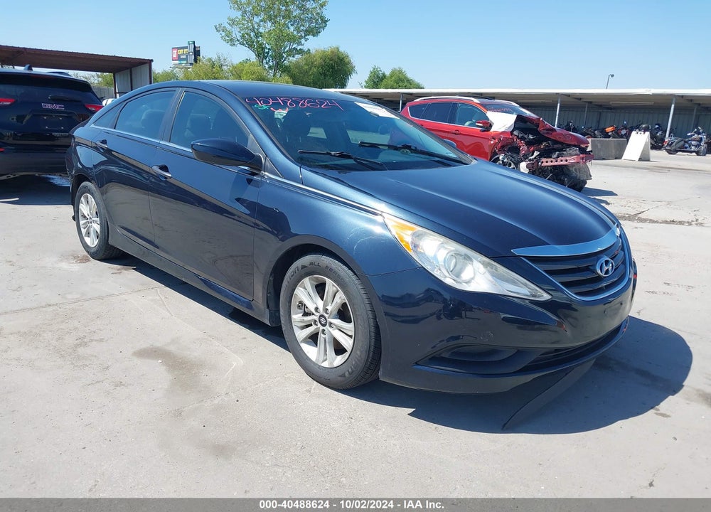 2014 HYUNDAI SONATA GLS VIN: 5NPEB4AC9EH910594