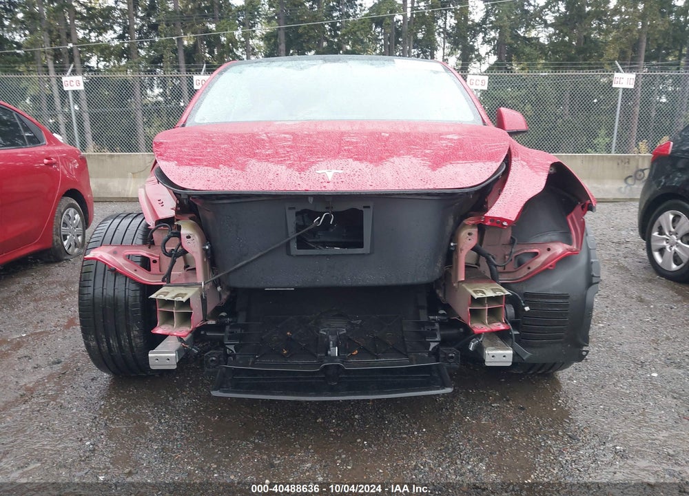 2021 TESLA MODEL Y PERFORMANCE DUAL MOTOR ALL-WHEEL DRIVE VIN: 5YJYGDEF7MF173377