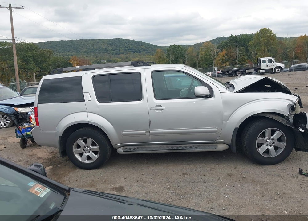 2009 NISSAN PATHFINDER SE VIN: 5N1AR18B19C617775