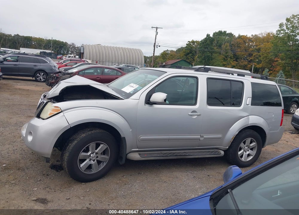 2009 NISSAN PATHFINDER SE VIN: 5N1AR18B19C617775