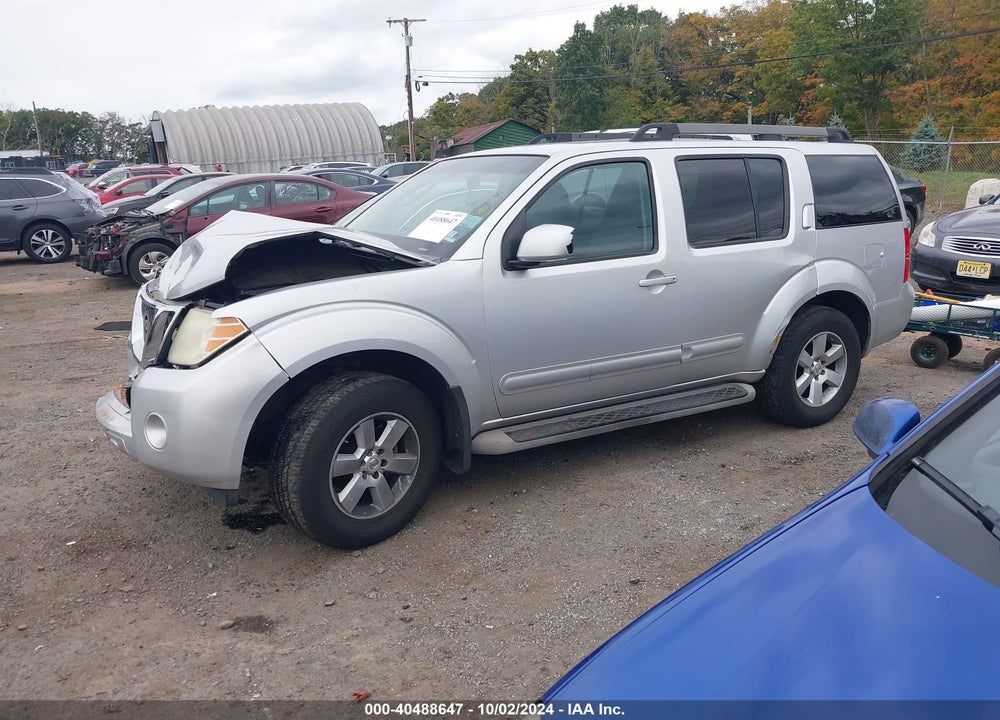 2009 NISSAN PATHFINDER SE VIN: 5N1AR18B19C617775