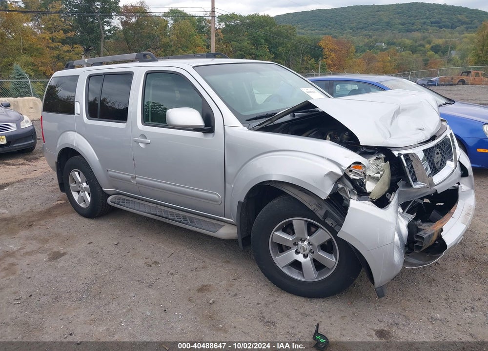 2009 NISSAN PATHFINDER SE VIN: 5N1AR18B19C617775