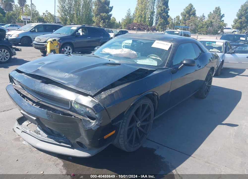 2013 DODGE CHALLENGER SXT VIN: 2C3CDYAG3DH719129
