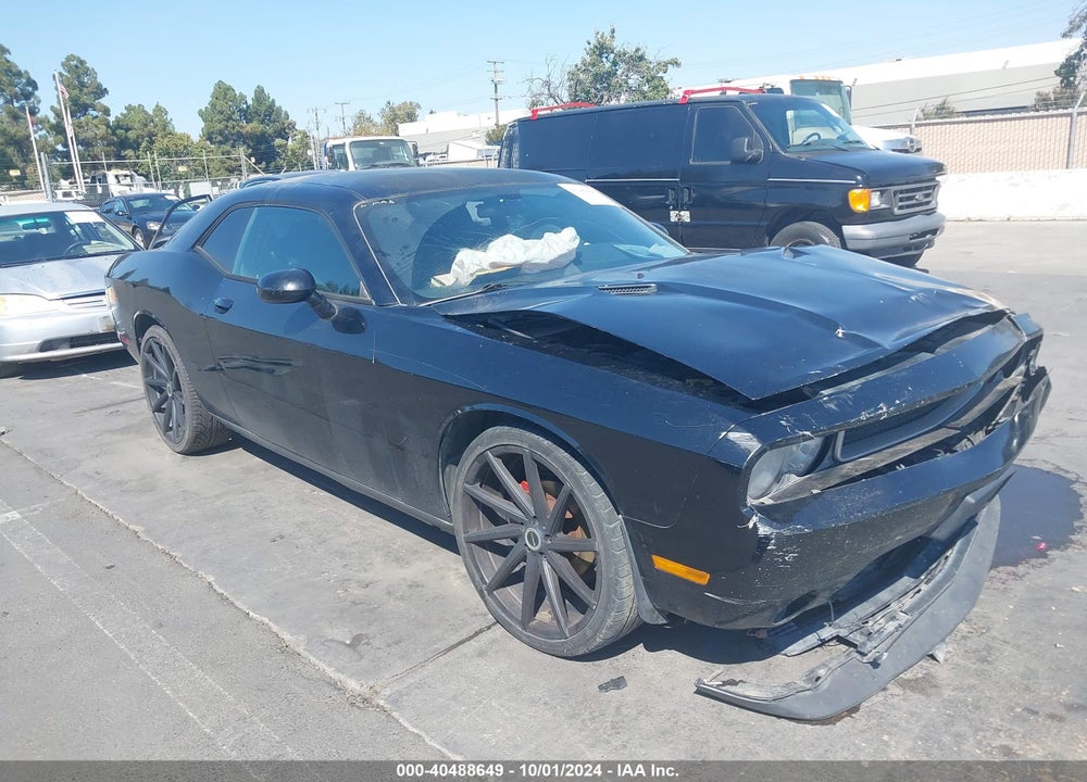 2013 DODGE CHALLENGER SXT VIN: 2C3CDYAG3DH719129