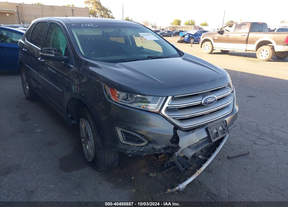 2018 FORD EDGE SEL VIN: 2FMPK3J91JBB95593