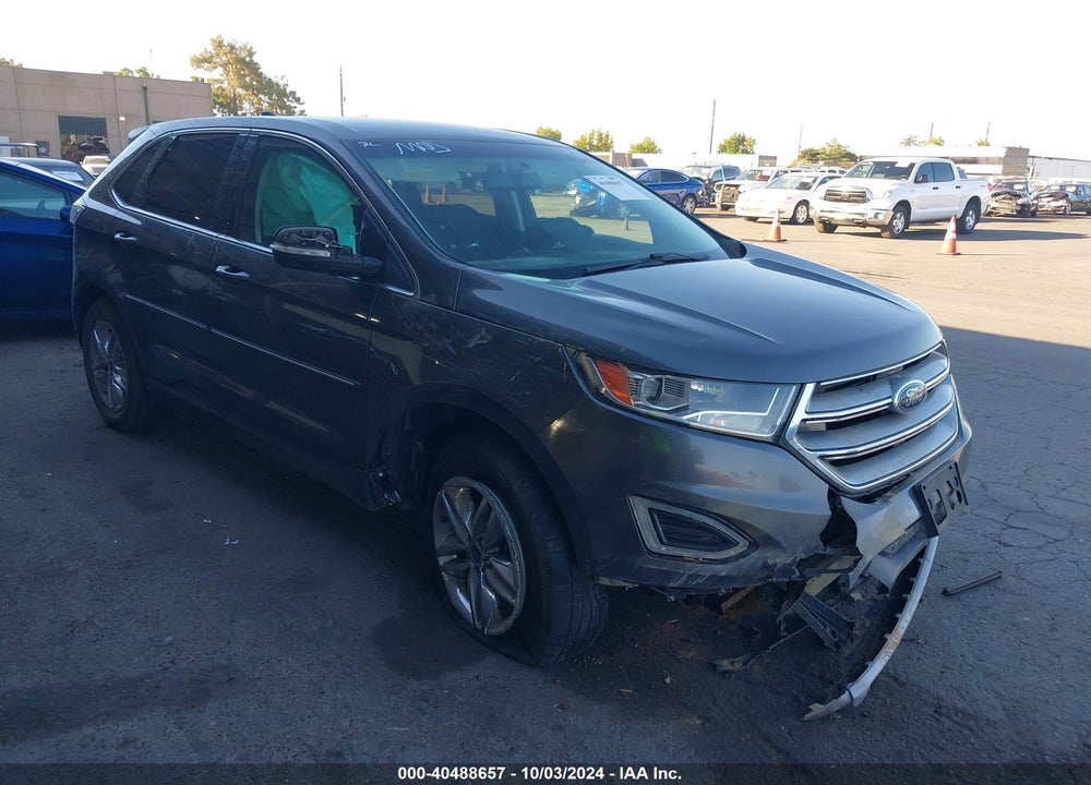 2018 FORD EDGE SEL VIN: 2FMPK3J91JBB95593