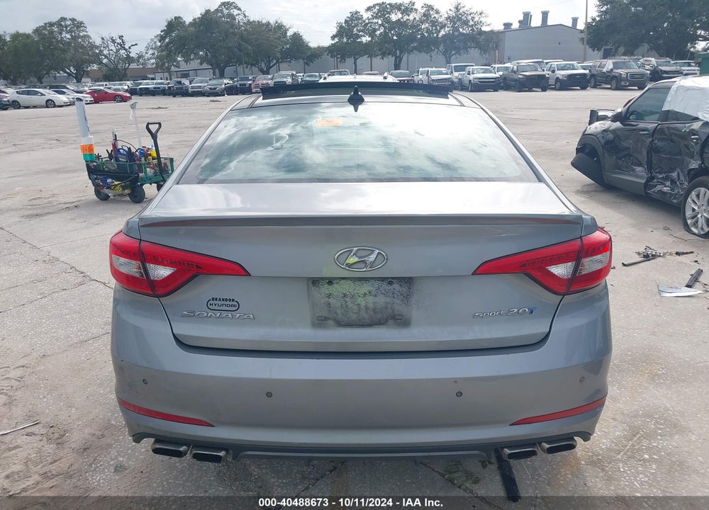 2015 HYUNDAI SONATA SPORT 2.0T VIN: 5NPE34AB6FH083739