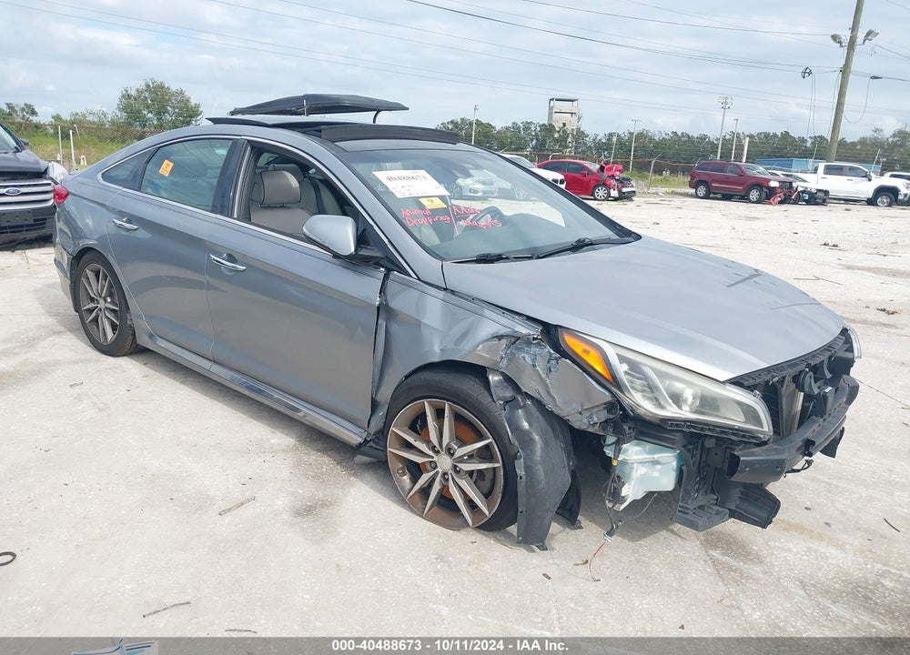2015 HYUNDAI SONATA SPORT 2.0T VIN: 5NPE34AB6FH083739