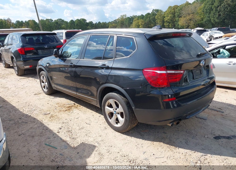 2011 BMW X3 XDRIVE28I VIN: 5UXWX5C5XBL709805