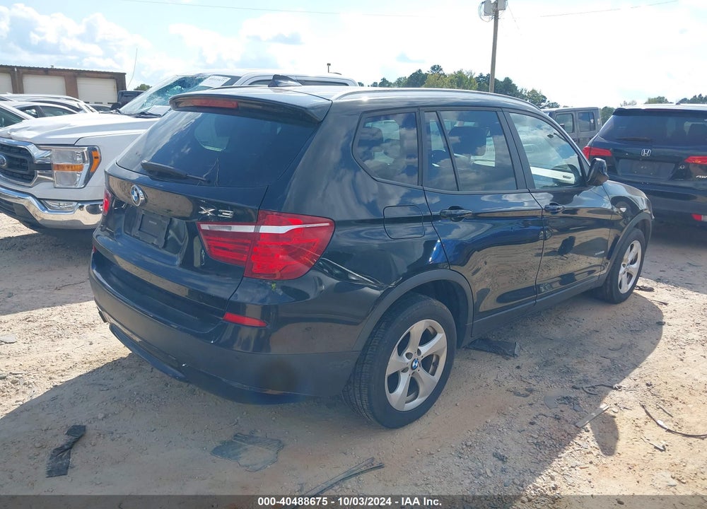 2011 BMW X3 XDRIVE28I VIN: 5UXWX5C5XBL709805